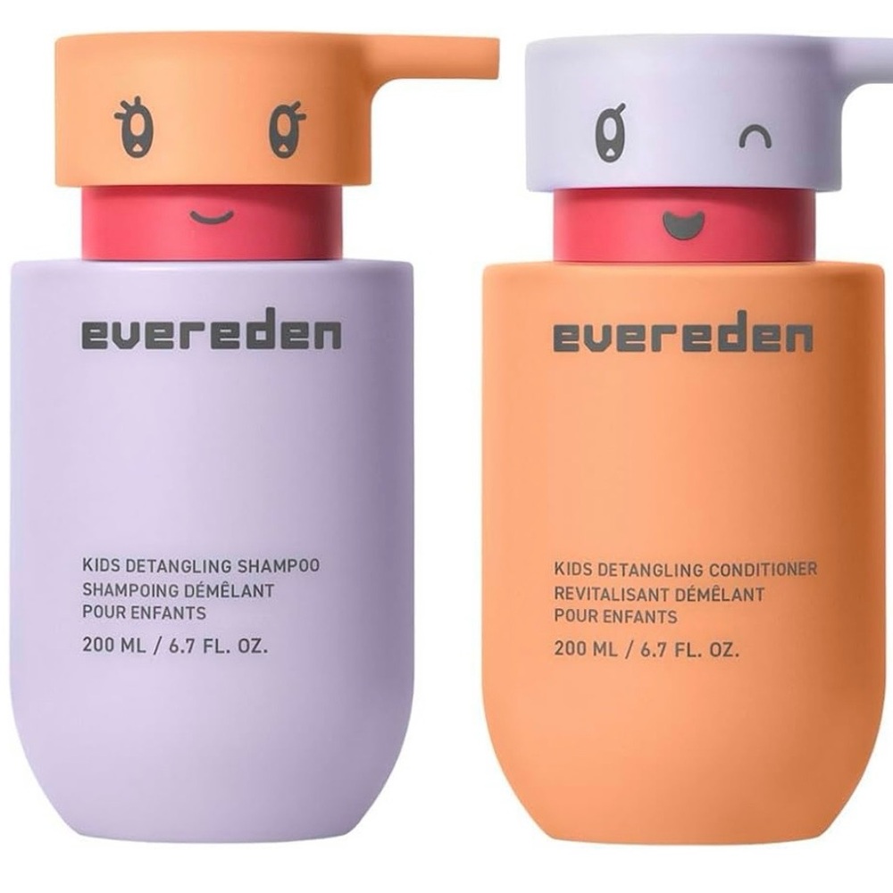 Evereden kids detangling shampoo and conditioner duo